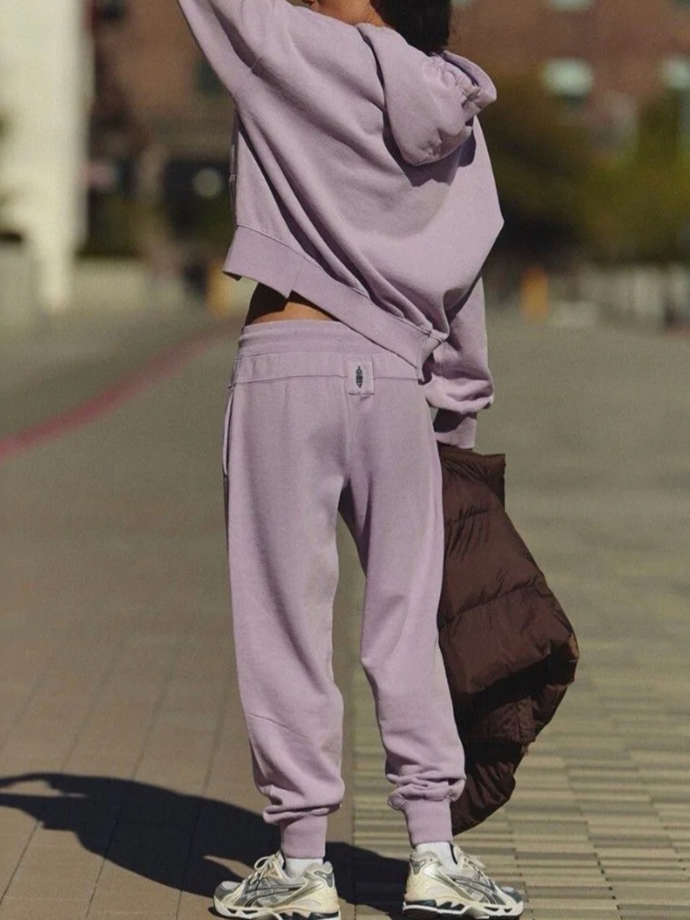 FP Movement by Free People Lavender Cozy Hoodie Sweats Set